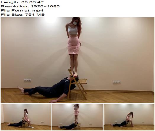 Petite Princess Femdom Extreme Facesitting And Facestanding By