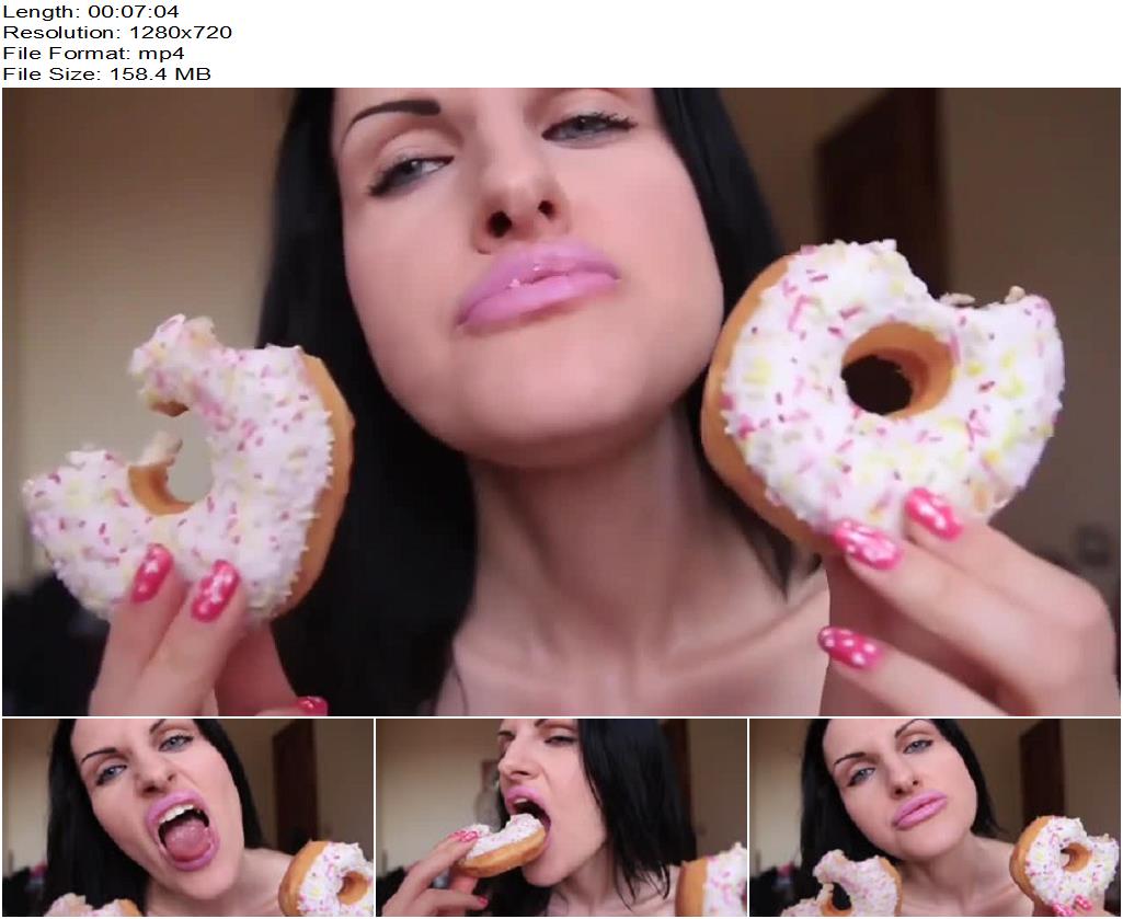 Alisha THE BAD GIRL Donuts Masturbation preview