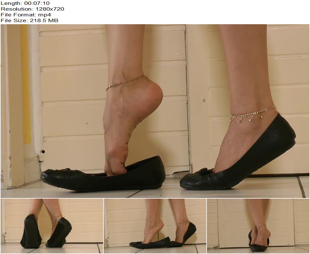 Ballerinas Flip Flops  Goddess Leyla  Playing With My Shoes And Feet preview
