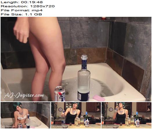 AJ Jupiter Wasted Roommate Brings You into the Bath preview