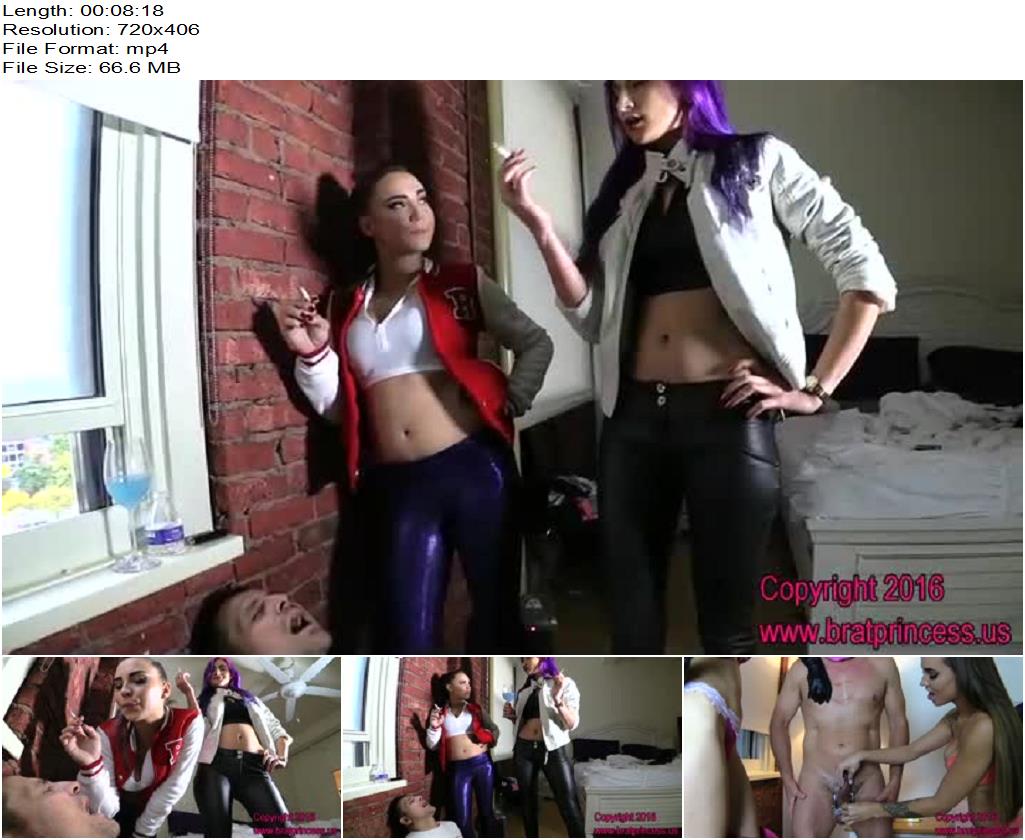 Brat Princess 2  Amadahy and Sasha  Share a Human Ashtray preview