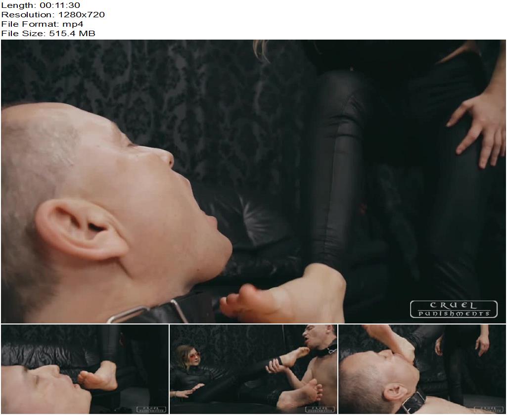  CRUEL PUNISHMENTS  SEVERE FEMDOM  Forced foot sucking   Mistress BloodyMary  preview
