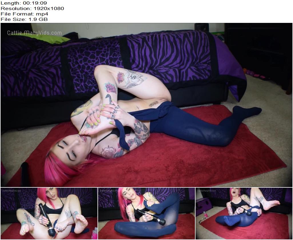 Cattie  Self Worship Pantyhose Squirt Stuffing preview