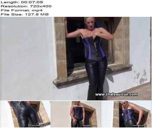 Chateau Cuir  Lucy Zara Leather Tease preview