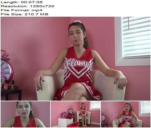 Goddess Alexandra Rose  18 Year Old Cheerleader  Youre so Dumb preview