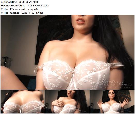 Goddess Alexandra Snow  Breast Smother Torment preview