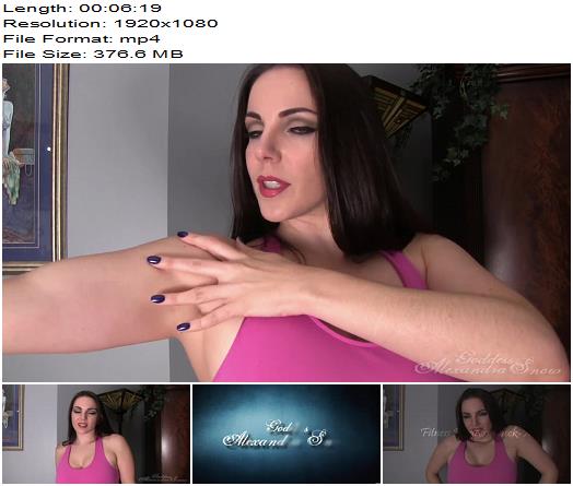 Goddess Alexandra Snow Fitness Progress CheckIn preview