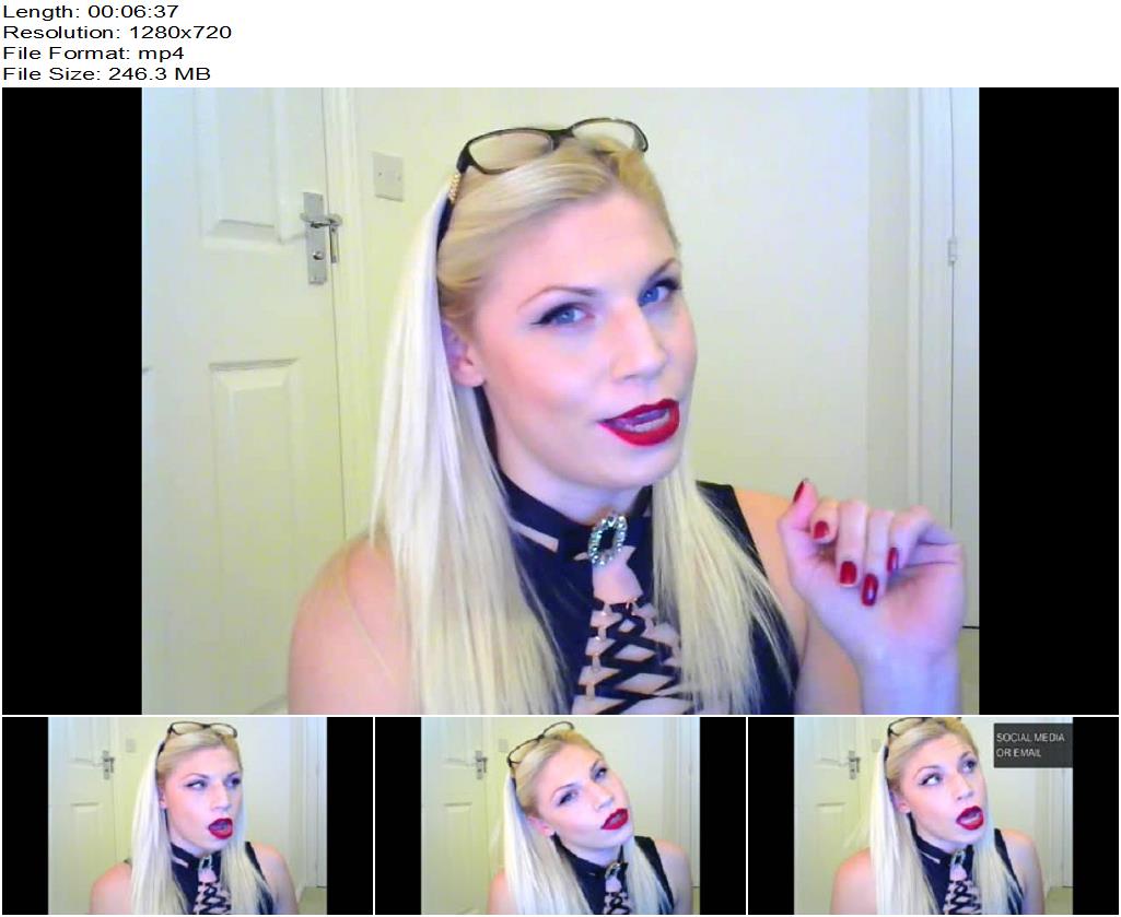 Goddess Blonde Kitty  Consensual Findom Blackmail preview