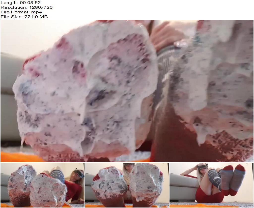 GoddessFetish  Clean Xmas Socks preview