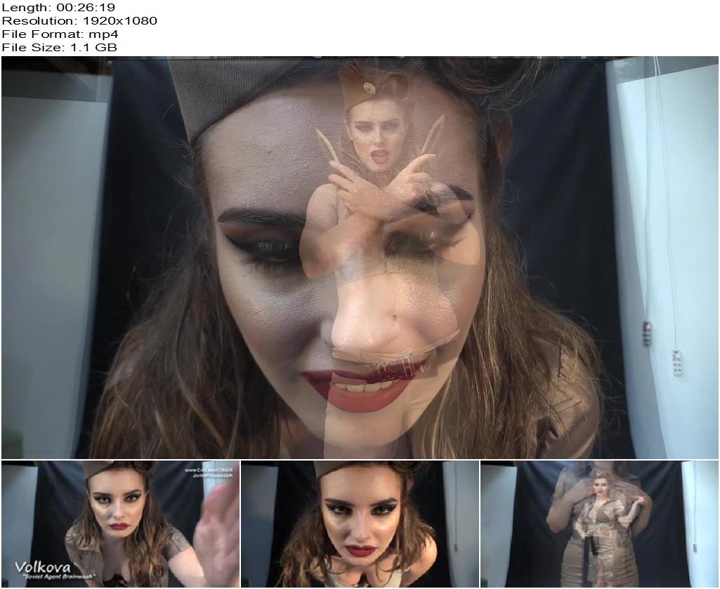 Jerk4PrincessUK  VOLKOVA  Soviet Agent Brainwashing Intox Mind Control Seduction 1080p preview