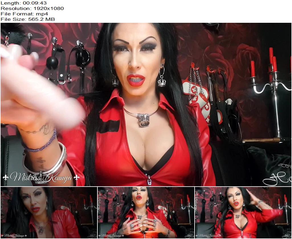 Mistress Kennya  Stroke that worm for Me preview