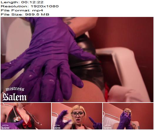 Mistress Salem  Cum on Just 2 Fingers Prescribed Intox JOI preview