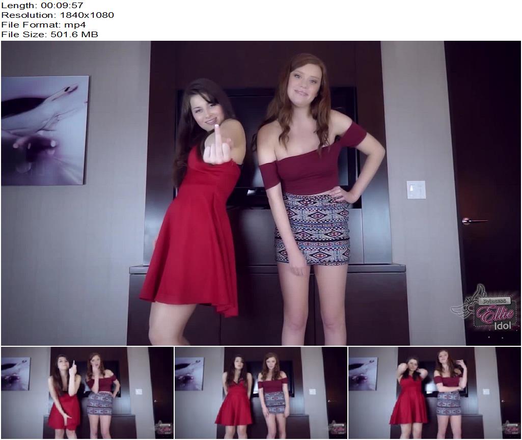 Princess Ellie Idol  DOUBLE DOMME MIDDLE FINGER JOI preview