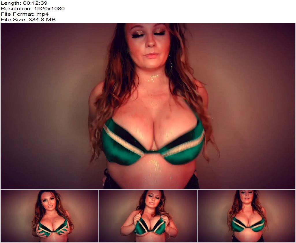 Princess Michelle  Findom Intox Tit Tease Game For St Paddys preview