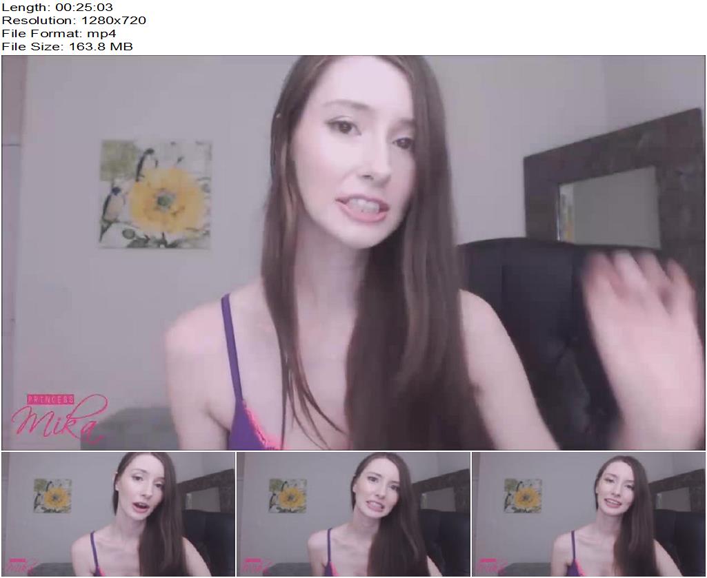 Princess Mika  25 Minutes of Humiliating Tasks preview