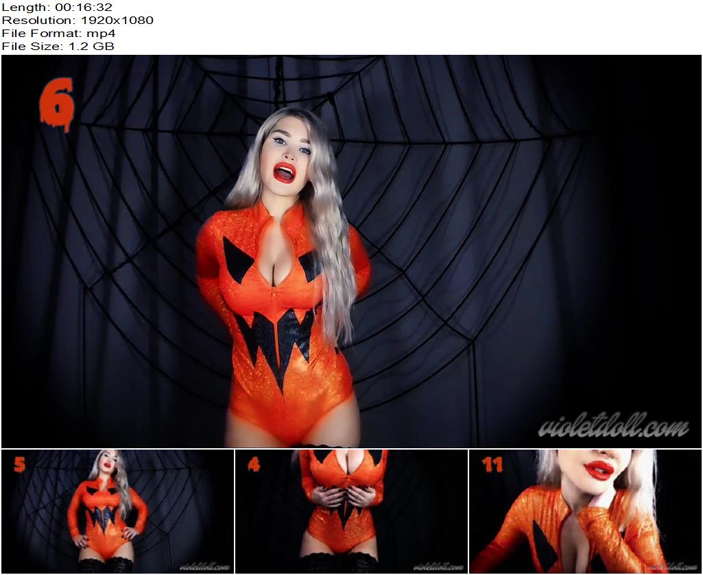 Worship Violet Doll  Halloween Drain Game preview