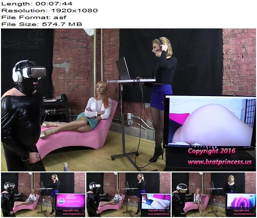 Brat Princess 2  Amadahy And Lola  Jerk Zombie Edged By Vocal Command 1080 HD preview
