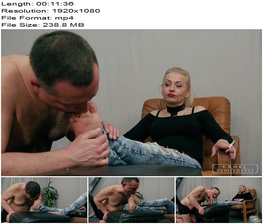 Cruel Punishments  Cleaning Her Soles preview
