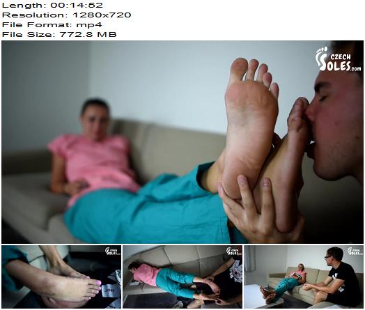 Czech Soles  Pretty nurses perfect feet worshiped by a doctor preview