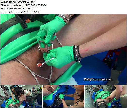DirtyDommes  Bound medical torment part 1 preview