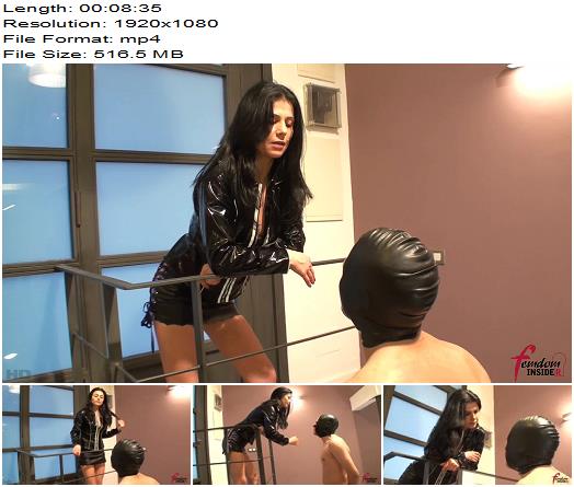 Female Domination HD  Slap queen in PVC   Mistress Soraya  preview