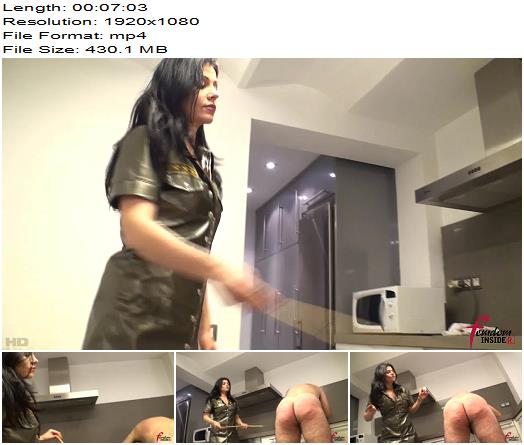 Femdom Insider MP4  Severe Military Caning   Mistress Soraya  preview