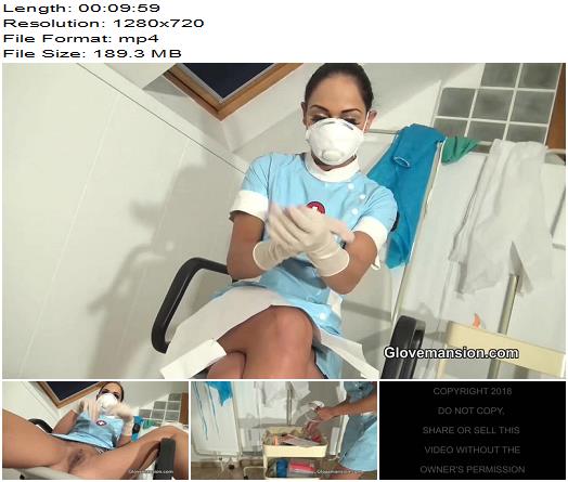 GloveMansion  Masked nurse loves surgical gloves preview