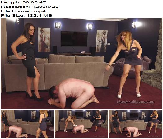 Men Are Slaves  No More Feet For Piggy  Jessica and Kayla preview