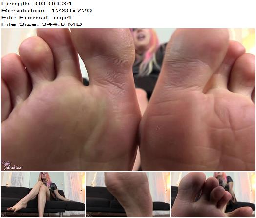 Princess Kelly Sunshine  Foot Smother Orgasm Game preview