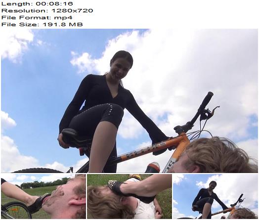Magyar Mistress Mira  Angry Brat  Asshole Cyclist  Extreme Dirty Ballerina Shoes Cleaning preview
