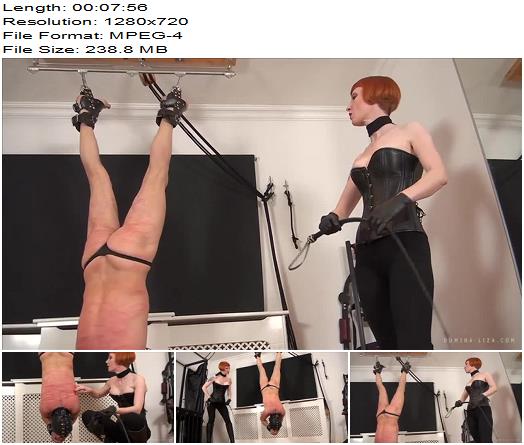 Domina Liza  Inverted For The Whip Whipping preview