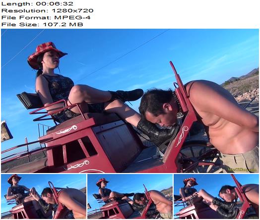 Miss Tiffany  Outdoor Play With My Slave 6 Boot Worship preview