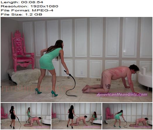 The Mean Girls  Princess Bella Princess Beverly  Whips For The NonPain Slave 1080 HD Whipping Young Mistress Corporal Punishment preview