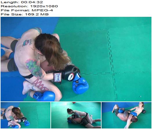 Ultimate Mixed Wrestling  Sandra  Her Punching Bag preview