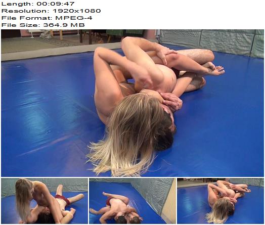 Ultimate Mixed Wrestling  Vyvian  Please Let Me Go Scissor Pussy Worship preview