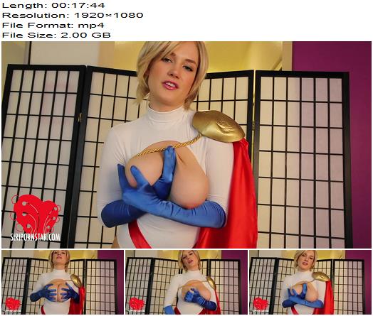 Power Girl Siri  Hypno Boobs Jerk Off Instructions preview