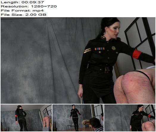 SadoLadies  Mistress Nemesis  Punishment Day In Block C Caning preview