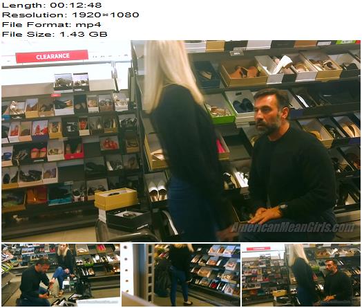 The Mean Girls  Goddess Platinum  My ShoeBitch Humiliated In Public 1080 HD preview