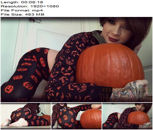 The Jenna Kitten  Pumpkin Legging Poots Farting preview