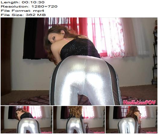 HumiliationPOV  Worship My Shiny Ass With Your Wallet Freak  Princess Kaylynn preview