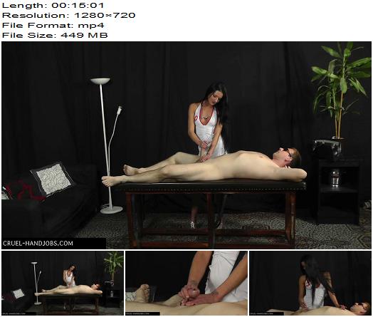 CruelHandjobs  Mistress Tatjana  At the doctors  Handjob preview