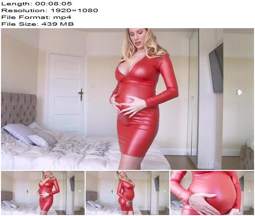 Danielle Maye  Red Shiny Dress preview