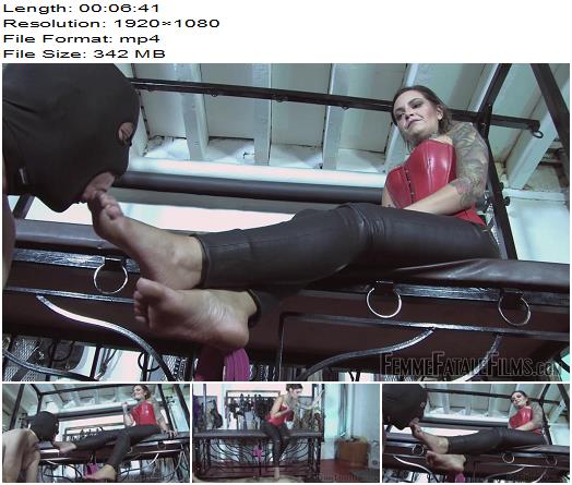 FemmeFataleFilms  Mistress Nikky French  Les Pieds Parfaits 1080 HD  Foot Worship preview