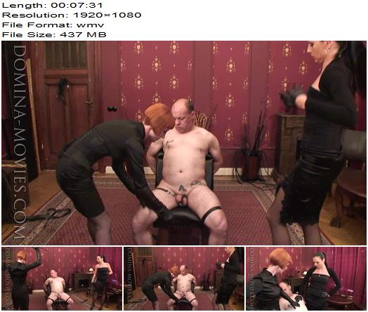 Madame Catarina  Double Trouble Caning Session with very special guest Domina Liza Chapter ONE  Whipping preview