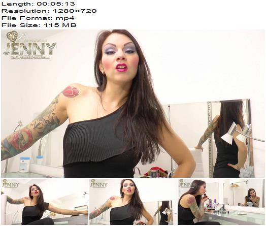 Princess Jenny  Cuckold slave  Ill show you your seat German Language preview