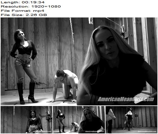 The Mean Girls  Goddess Platinum Goddess Tina  Ballbusting Tryout  217 1080 HD  Boot Domination preview