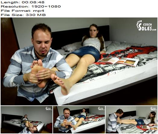 Czech Soles  Foot Cleaner And His Sexy Customer  Charlie  Foot Worship preview