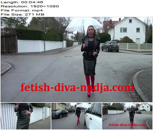Fetish Diva Nadja  Fetischclip privat Nr240  Femdom POV preview