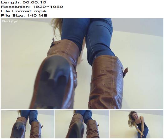 Miss Lilly Lynn  Leather Boot Bitch preview