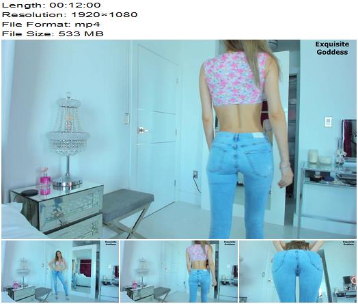 Exquisite Goddess  Tight jeans ass worship  Findom preview